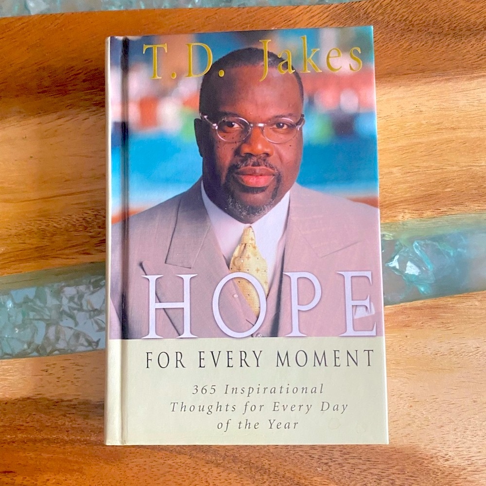 T. D. Jakes inspirational hardcover books like new